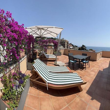 Welcome Riviera - Attico San Faustino 165 Mq Piu 110 Mq Di Terrazza- In Villa 700 ,Vista Mare Strepitosa-100 M Dalla Spiaggia-Parking Esclusivo Rapallo Eksteriør billede