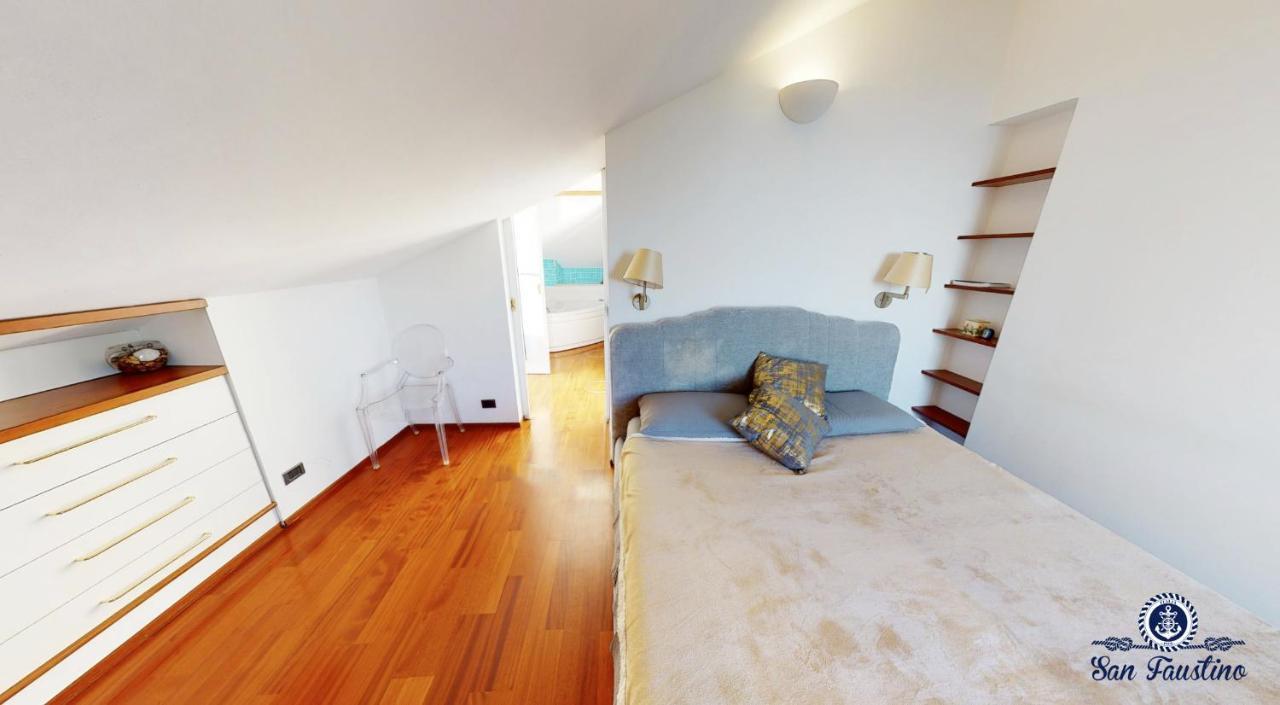 Welcome Riviera - Attico San Faustino 165 Mq Piu 110 Mq Di Terrazza- In Villa 700 ,Vista Mare Strepitosa-100 M Dalla Spiaggia-Parking Esclusivo Rapallo Eksteriør billede
