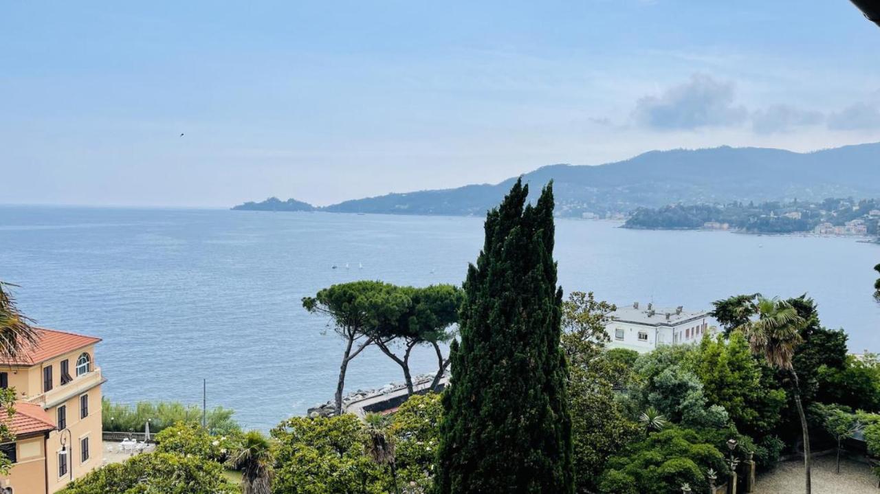 Welcome Riviera - Attico San Faustino 165 Mq Piu 110 Mq Di Terrazza- In Villa 700 ,Vista Mare Strepitosa-100 M Dalla Spiaggia-Parking Esclusivo Rapallo Eksteriør billede